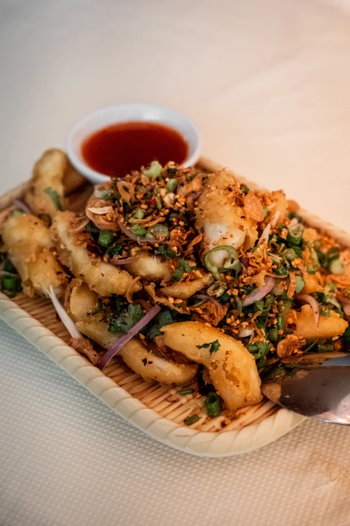 Spicy Grilled Squid